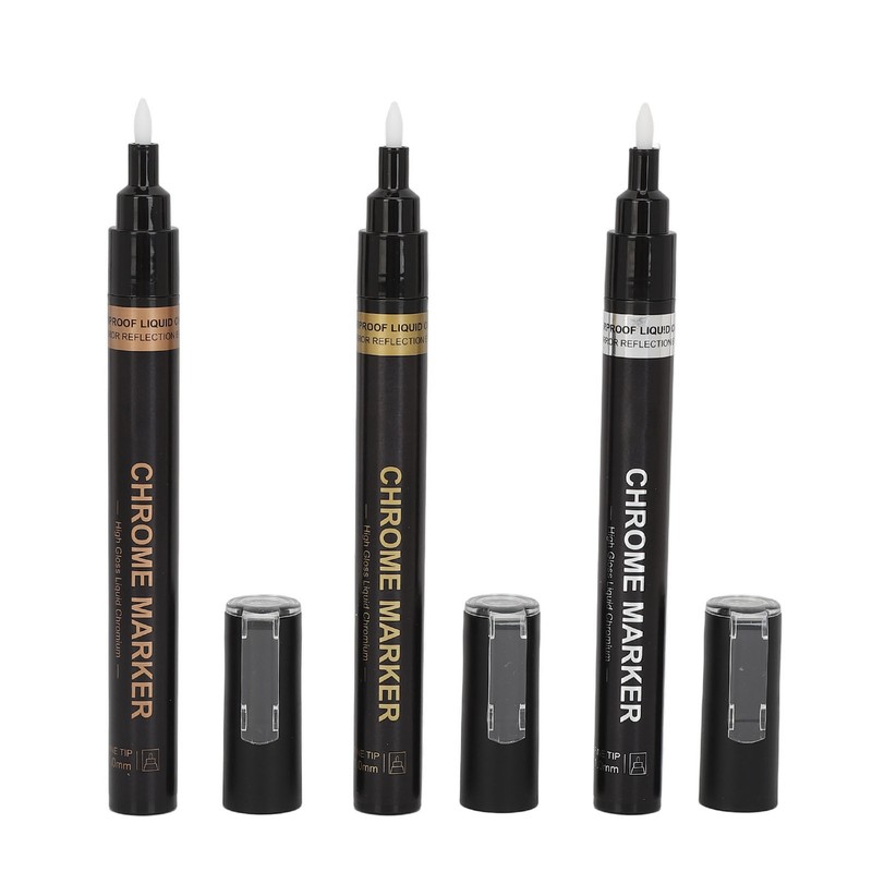 3pcs Nail Art Graffiti Pen Portable Quick Dry Nail Drawing