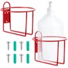 Hicarer 2 Pcs One Gallon Jug Storage Rack Wall Mounted