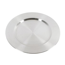 APS Round Under Plate, Stainless Steel Silver, 9 x 12 x 16 cm