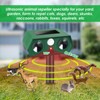 2025 Solar Animal Repellent Ultrasonic Cat Repellent Outdoor Deer Repellent