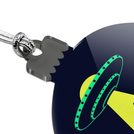 GRAPHICS & MORE Unbelievable Alien Believe UFO Flying Saucer Acrylic Christmas Tree Holiday Ornament