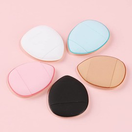 maarku 5 Piece Mini Size Air Puff Finger Puff Powder Cushion Puff Makeup Puff Multi-functional Wet & Dry Portable Nose Wing Mouth Compatible Cosmetic Tools