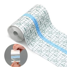 Aczyqws Second Skin Tattoo Aftercare Waterproof Bandage Transparent Stretch Skin Tape, Tattoo Film, Clear Second Skin Protection for Tattoo Aftercare, Recovery Tattoo Bandage (15cm x 2m)