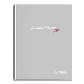 Perfect Planner Company - 6 Months Undated Business Planner - Daily, Weekly and Monthly Organiser - Notes and Ideas - Meal and Exercise - 100gsm FSC Paper - Semi Flex Cover - Classic Grey