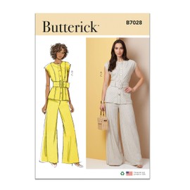 Butterick B7028 Sewing Pattern, Multicolor