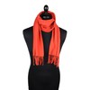 Toutacoo, Wool Scarf, Wool Scarf – Men & Women, 18B-Coral