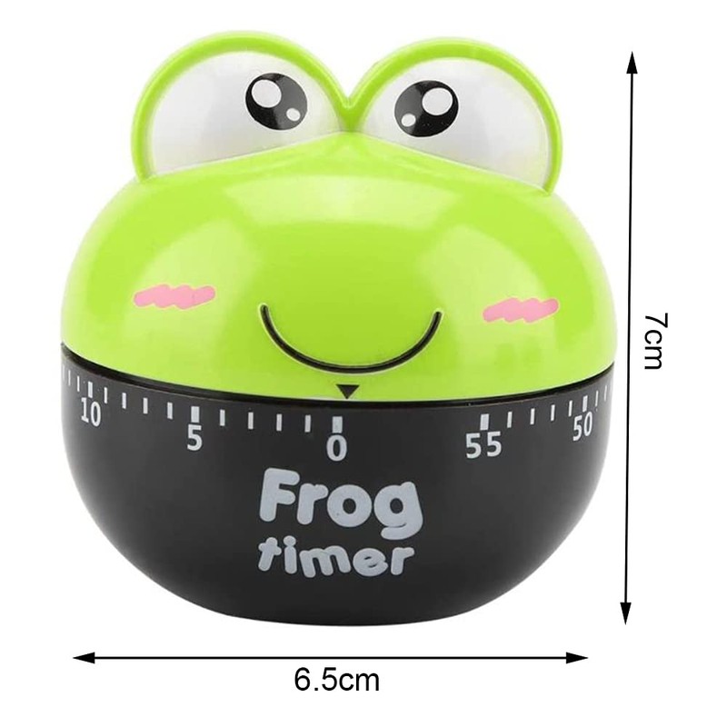 Kitchen Timer Cute Cartoon Frog Shape Baking Cooking Timer Cooking