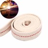 3 Rolls Strong Flat Cotton Wick, 1/2 Inch Oil Lantern