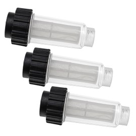 vhbw 3x Anti-Dirt Filter Compatible with Kärcher K 7 Premium Smart Control Pressure Washer with 3/4 Inch AG Water Connection