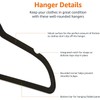 Pack of 15 Velvet Baby Clothes Hangers - Non-Slip -
