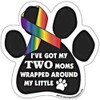 Magnetic Pedigrees I've Got My Two Moms Wrapped Around My