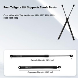 Lazmllcan 2pcs Tailgate Lift Supports Compatible with Toyota 4Runner 1996 1997 1998 1999 2000 2001 2002 Trunk Hatch Liftgate 4286