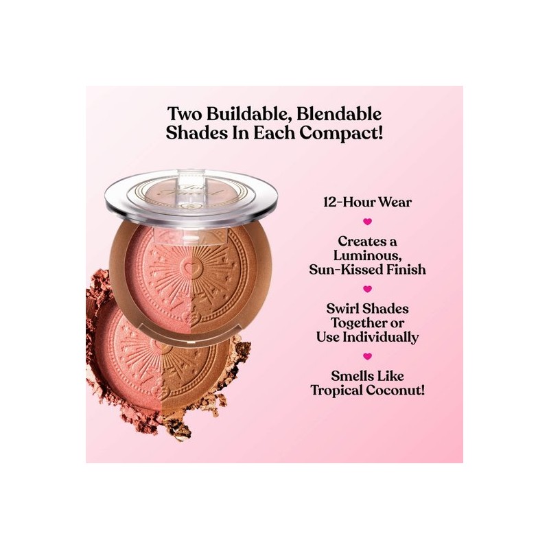 Too Faced Sun Bunny Luminous Blushing Bronzer 0.28 oz/8 g