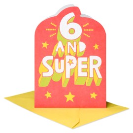 American Greetings 6th Birthday Card (Really Awesome)