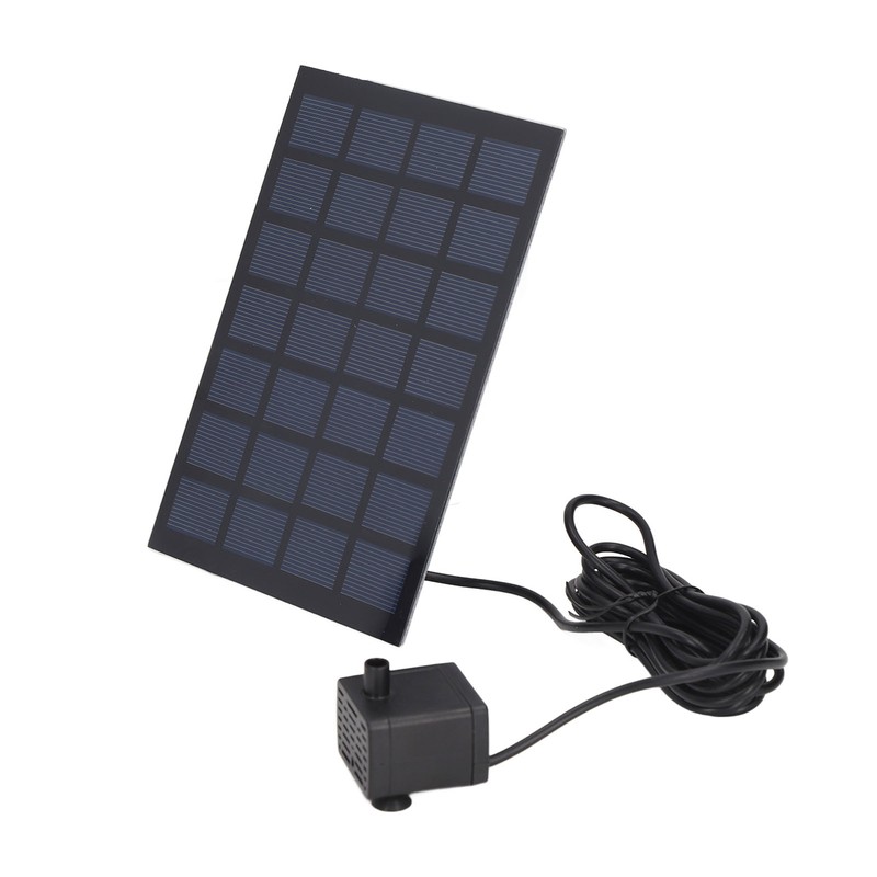 Solar Fountain Pump Direct Drive 6 Nozzles Low Power Consumption
