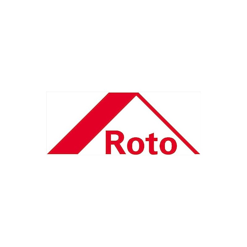 Original Roto Aluminium Handle without Logo, Silver