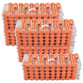 100pcs Bolt Seals for Container,Shipping Container Lock(Orange)