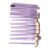 18pcs Makeup Brush Set Artificial Fiber Fashionable Soft Synthetic Cosmetic