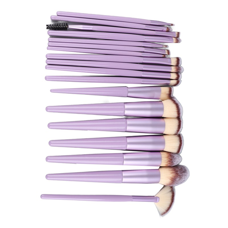 18pcs Makeup Brush Set Artificial Fiber Fashionable Soft Synthetic Cosmetic