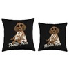 Pointer Mom German Shorthaired Pointer Throw Pillow