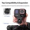 YUULNMOP Magnetic Gimbal Quick Release Base Expansion Mount for Insta