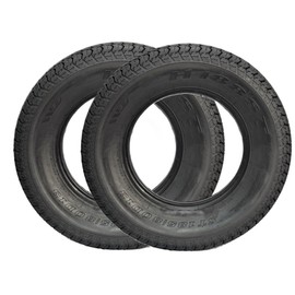 eCustomrim 2-Pack Eco Trail ST185/80D13 Trailer Tires Bias Ply Load Range C 1480# 185/80 D 13-2 Year Warranty w/Free Roadside