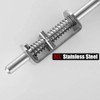 Heavy Duty 304 Stainless Steel Spring Pin Latch Lock Assembly