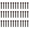 36 Pcs T-Joint Pins & Seals, 3'' L Plastic Locking