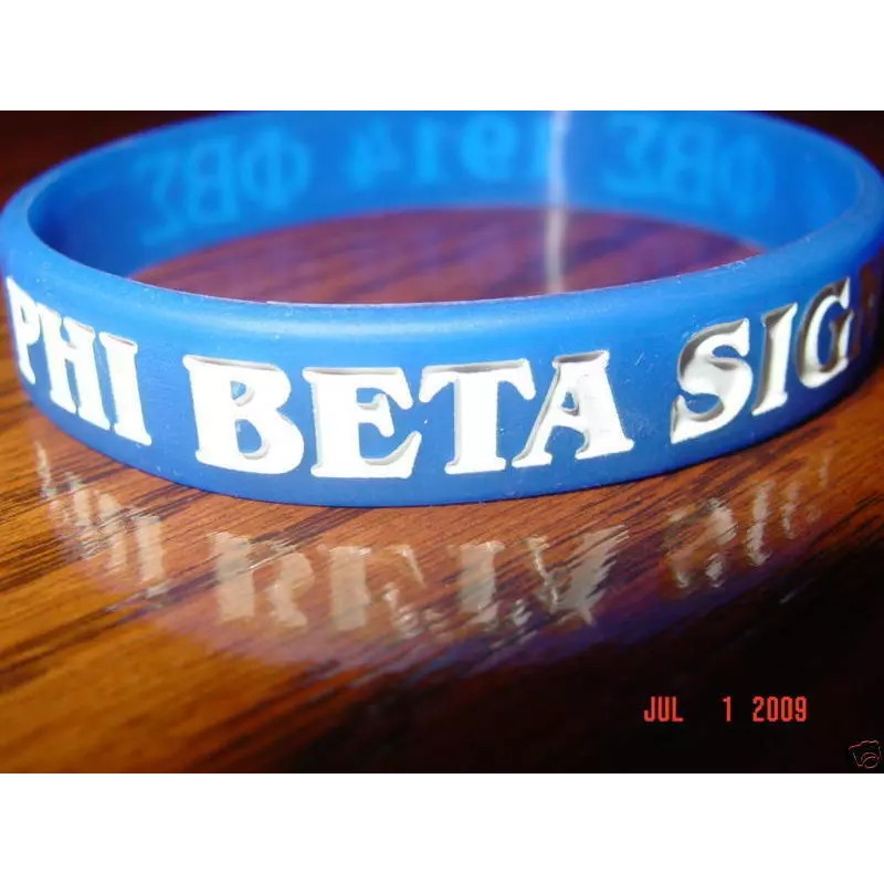 PHI BETA SIGMA GREEK FRATERNITY WRISTBANDS