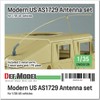 DEF MODEL DM35129 1/35 US Army AS1729 Antenna Base Set