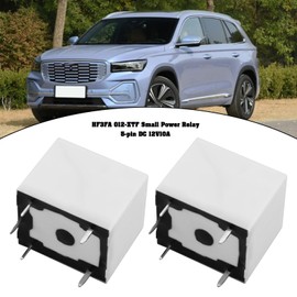 OTOTEC 4pcs HF3FA 012-ZTF Small Power Relay 5pin Power Relay DC 12V 10A 250V Suitable for Home Automation Industrial Control Safety System