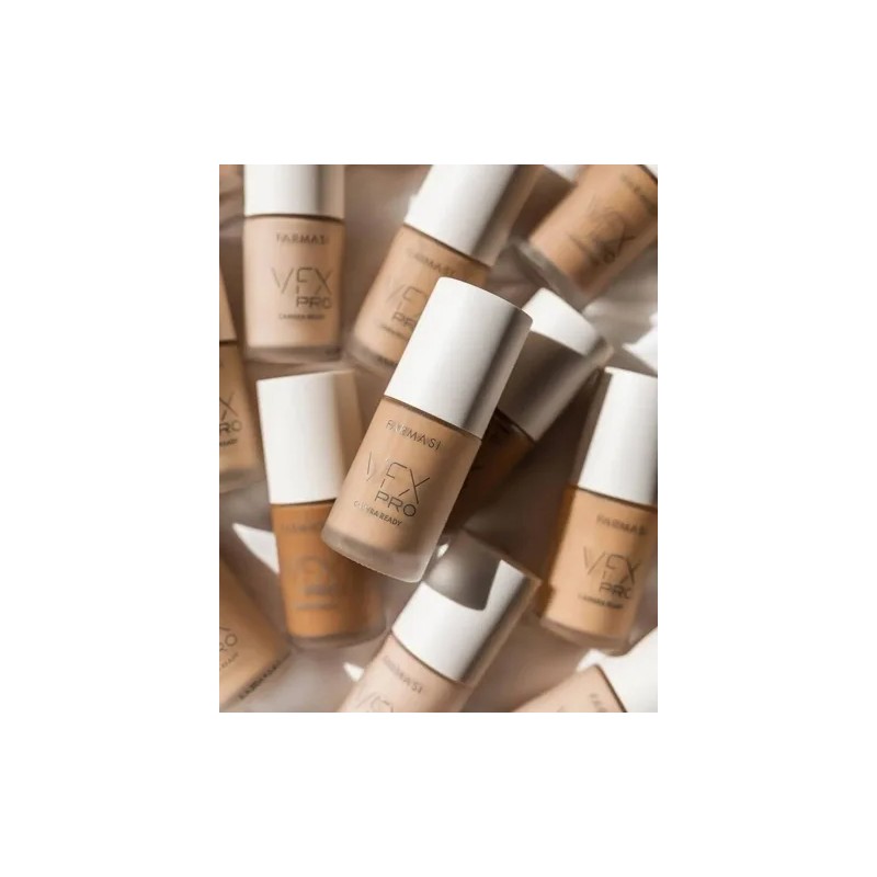 Vfx Pro Foundation Base De Maquillaje Farmasi 15medium Beige