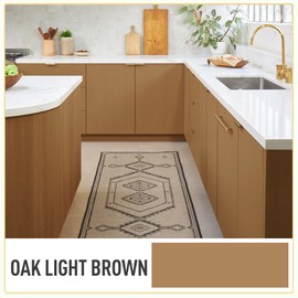 DWIL Acrylic Wood Paint for Furniture - Semi-Gloss Paint Suitable for Wood Surface Renovation, Water-Based All match Paint, Non-Toxic & Odorless, Eco-Friendly & Healthy (32oz, Matte Oak Light Brown)