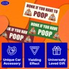 GEEKBAR Honk if You Have to Poop Car Magnet (Green)