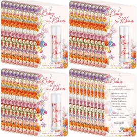 Sacubee 30 Pack Baby Shower Party Gifts Favors Gifts Bulk Lip Balms for Guests Friends Precious Neutral Gender Reveal Favors Baby Shower Prizes Souvenirs Baby Gift Bags Stuffers (Baby in Bloom)