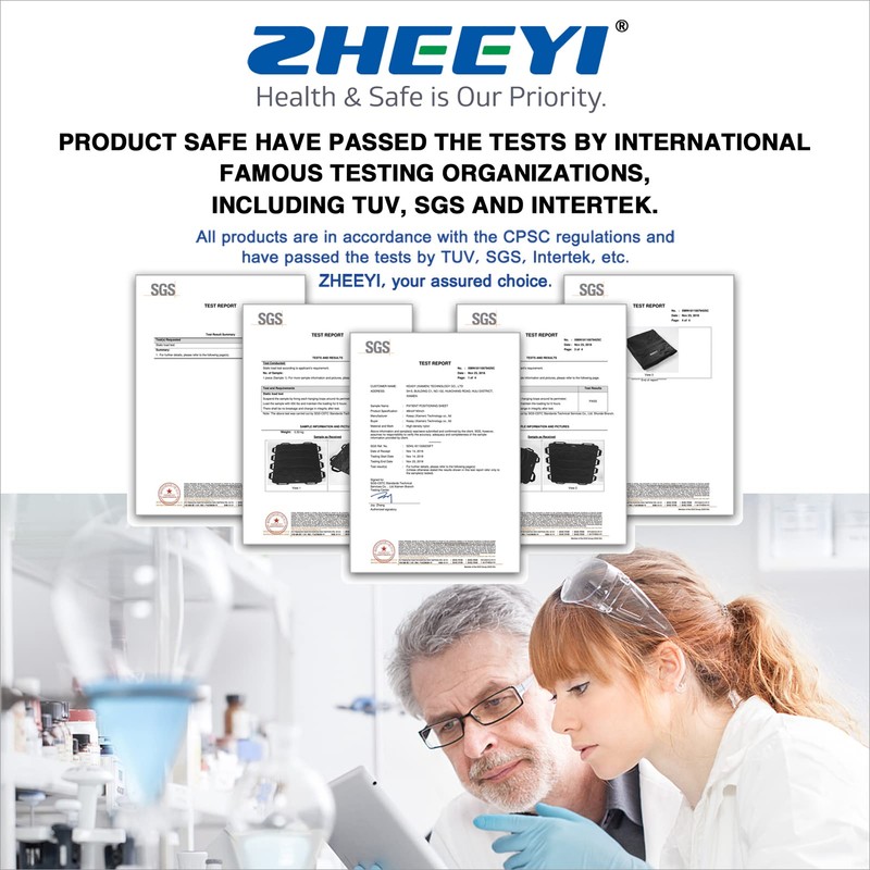 ZHEEYI Bed Positioning Pad with Reinforced Handles 63" x 40"