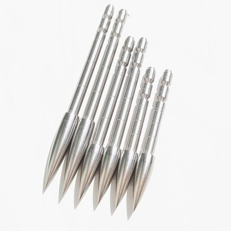 ZSHJG 12 x Arrowheads Hunting Tips Archery Arrow Tips Insert