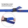 Ayaport Lashing Straps with Buckles Adjustable Cam Buckle Tie Down