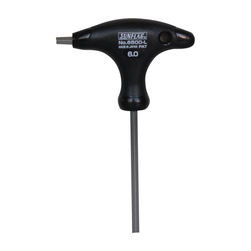 Sun Flag T Grip Hex Wrench 6 mm × 100