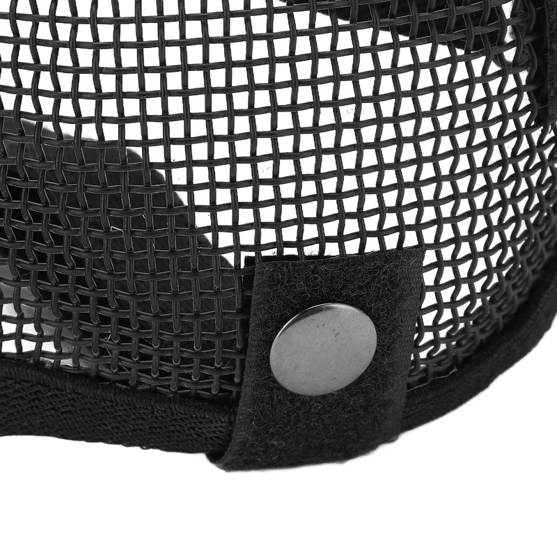 Half Face Mesh Mask Adjustable with Ear Protection Mesh Mask