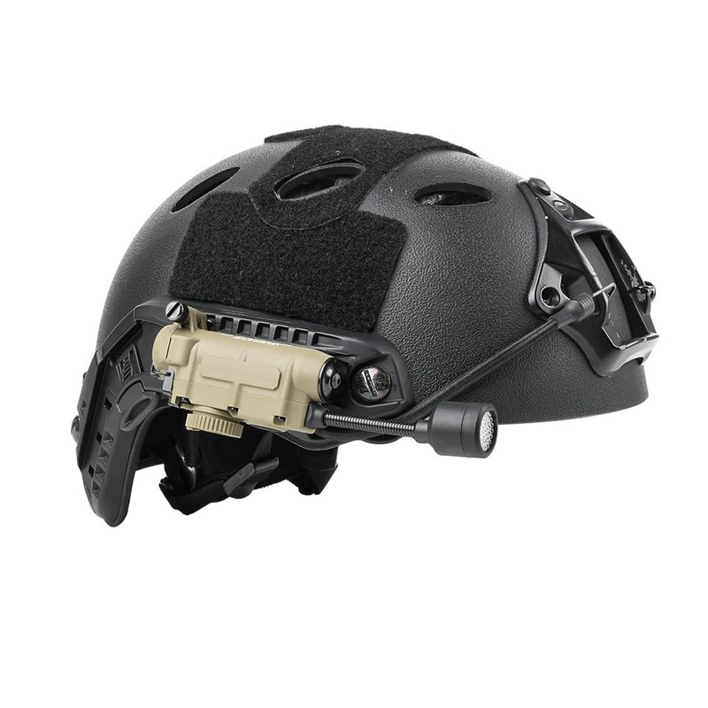 NECARL Tactical Helmet Light Red/Green/Blue/White/IR LED Lighting, Tactical Light for