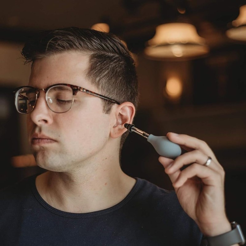 TOBEOME Ear Pressure Relief Suction Device, Airplane Ear Pressure Relief
