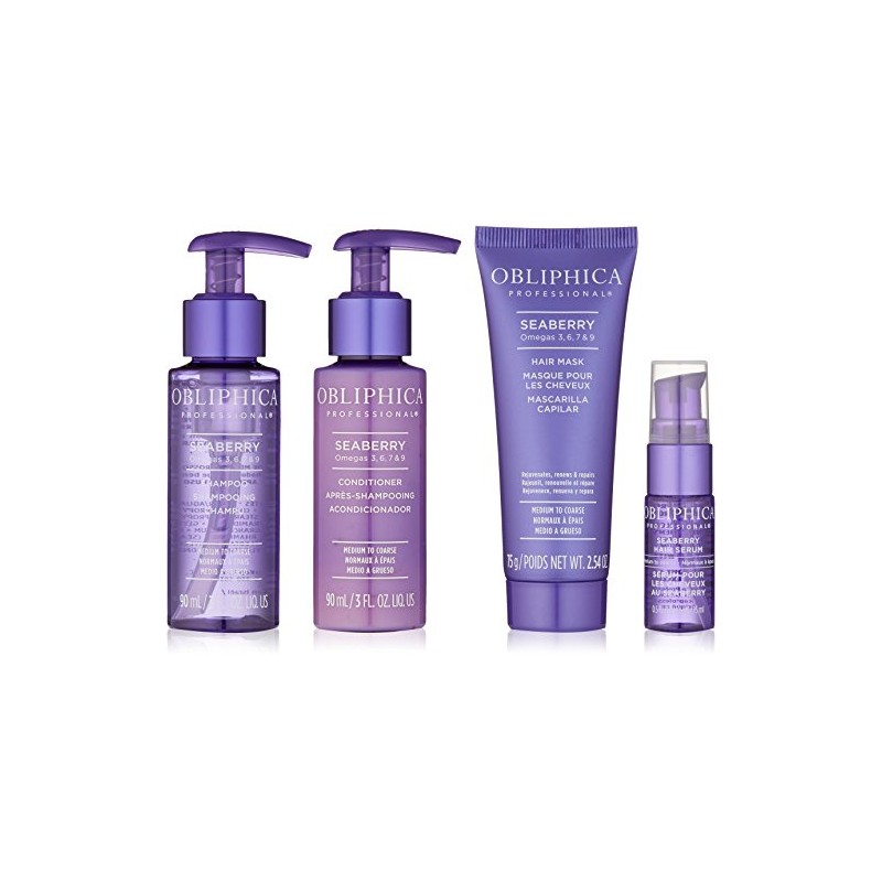 Obliphica Professional Seaberry - Kit de viaje mediano a grueso