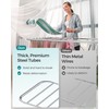SONGMICS Clothes Drying Rack, Foldable 2-Level Laundry Drying Rack, Free-Standing