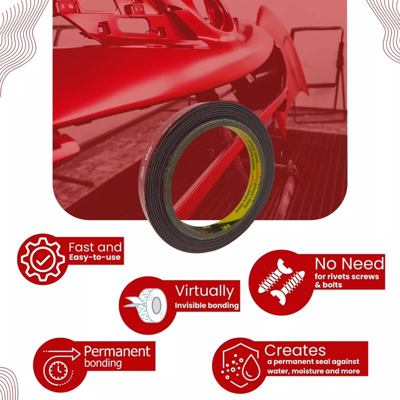 Heavy Duty Double Sided Tape, Mounting Foam Tape, Heavy Duty