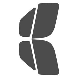 The Tint Effect Precut Window Tint Kit Compatible with Ram Promaster Cargo Van 2014-2025 (Includes: Front Door Window precuts in 30%) Automotive Film