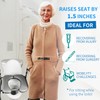 Toilet seat cushion, soft and comfortable seat accessories, waterproof leather,