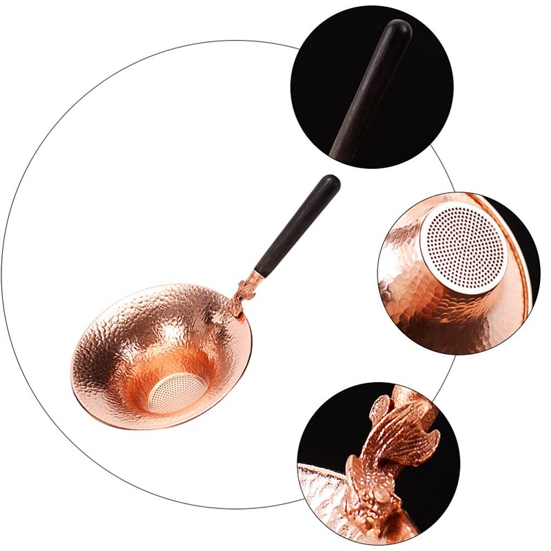 Copper Tea Strainer Copper Tea Infuser Copper Coffee Strainer Tea