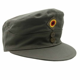 baum-m gmbh Field Cap of the German Armed Forces Original TL Olive Peaked Cap Army BW Green Work Hat, olive, 61