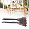 2Pcs Retractable Feather Duster Ostrich Feathers Duster with Long Handle
